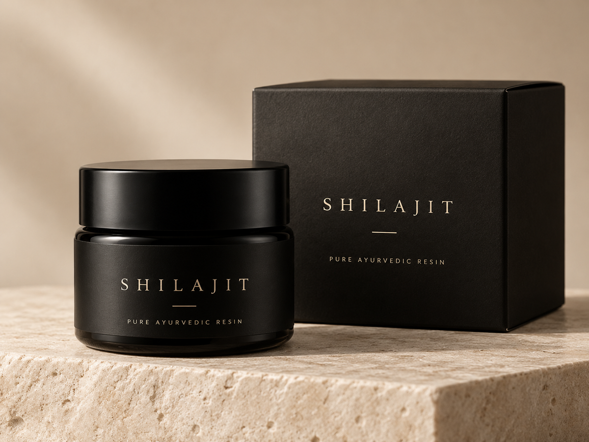 DHATVA Shilajit 15 g jar and premium packaging